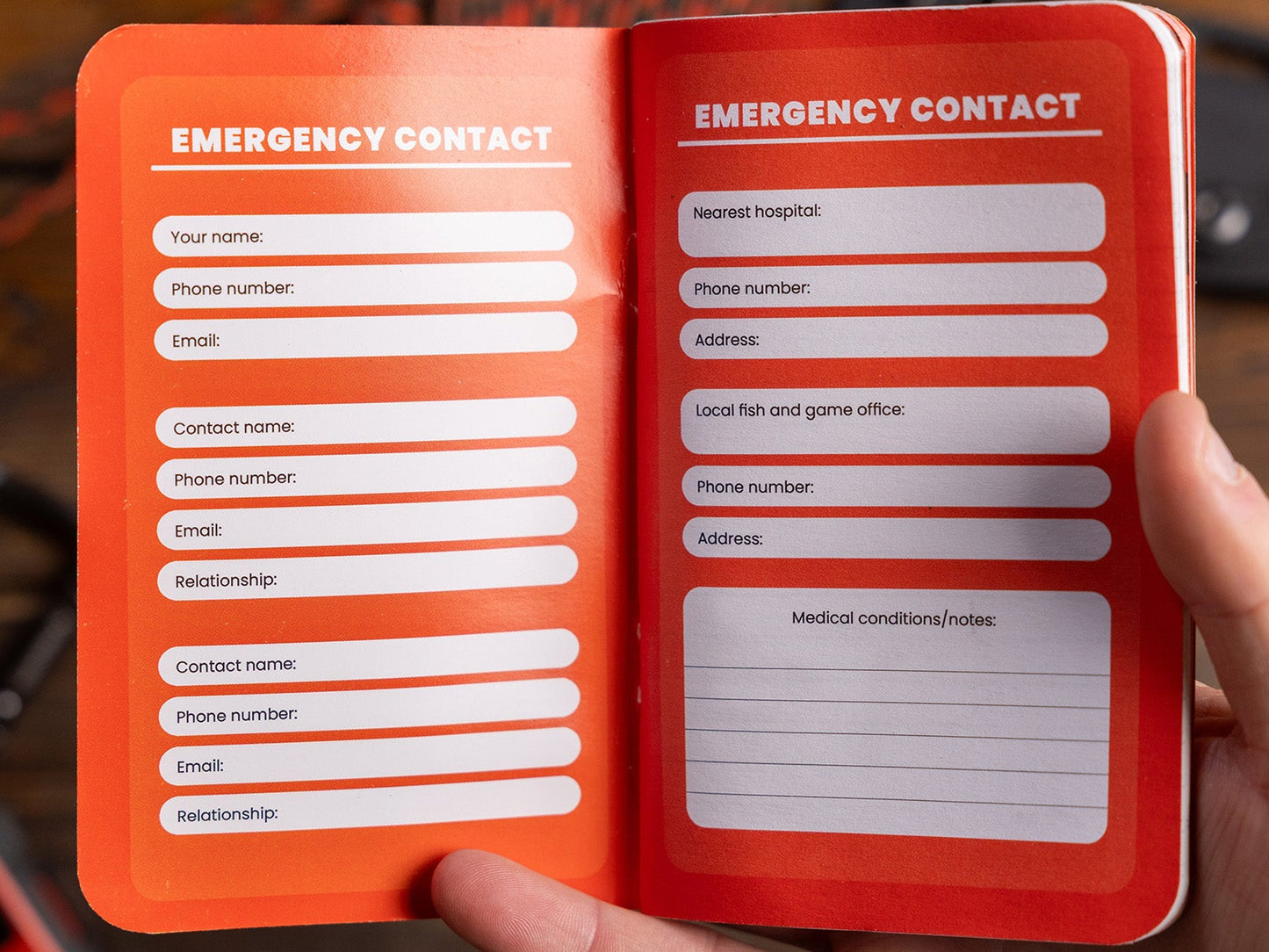 Backcountry Pocket Journal