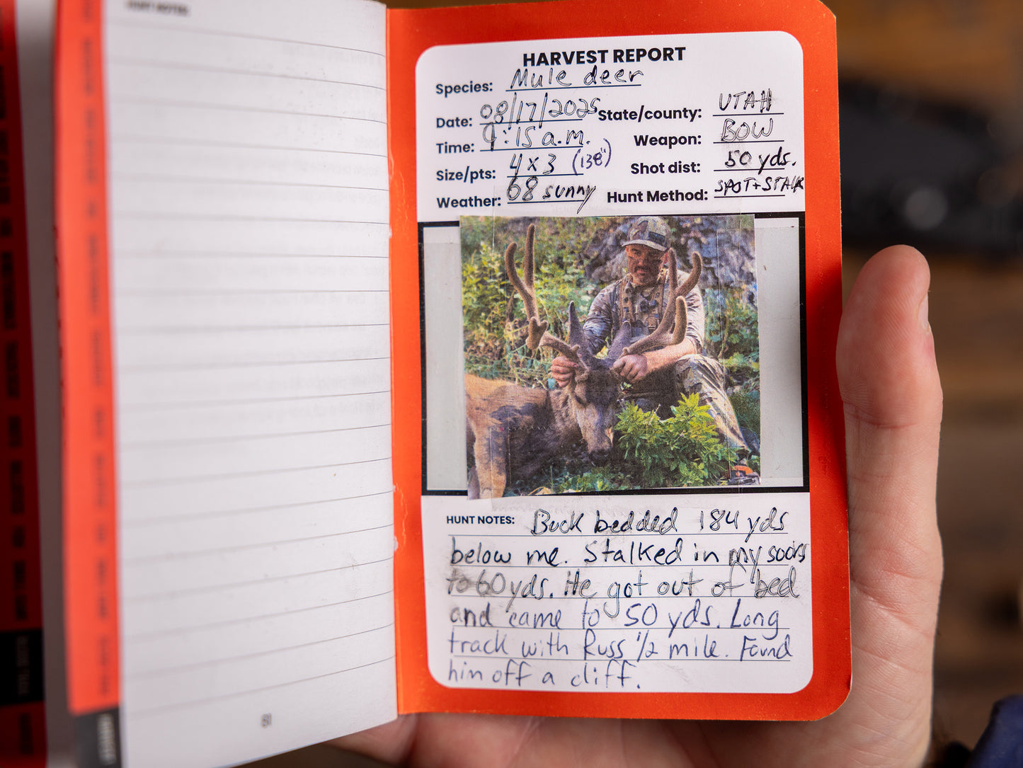 Backcountry Pocket Journal